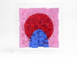 Sculpture, Cercle - Rose, Yann Crenn