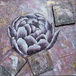Gemälde, Red Peony, Evgeniya Brits