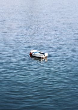 Fotografien, Lonely boat, Marcus Cederberg