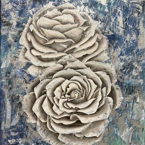 Gemälde, Roses in Ice, Evgeniya Brits