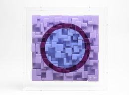 Skulpturen, Cercle - Violet, Yann Crenn