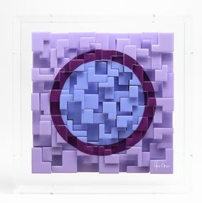 Skulpturen, Cercle - Violet, Yann Crenn