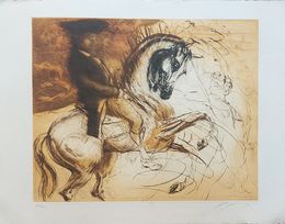 Drucke, Le cavalier, Jean-Marie Guiny