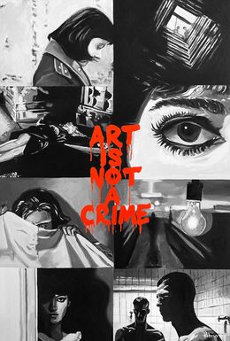 Gemälde, Art is not a crime, Fabio Purino