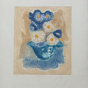 Print, Fleurs : Zinnia, Jean-Marie Guiny