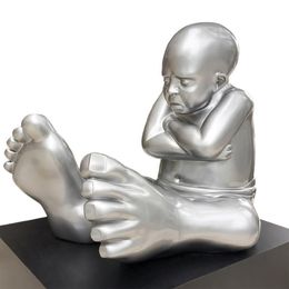 Sculpture, Babyfoot Silver 105, Idan Zareski