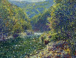 Gemälde, Emerald silence, Andrii Chebotaru