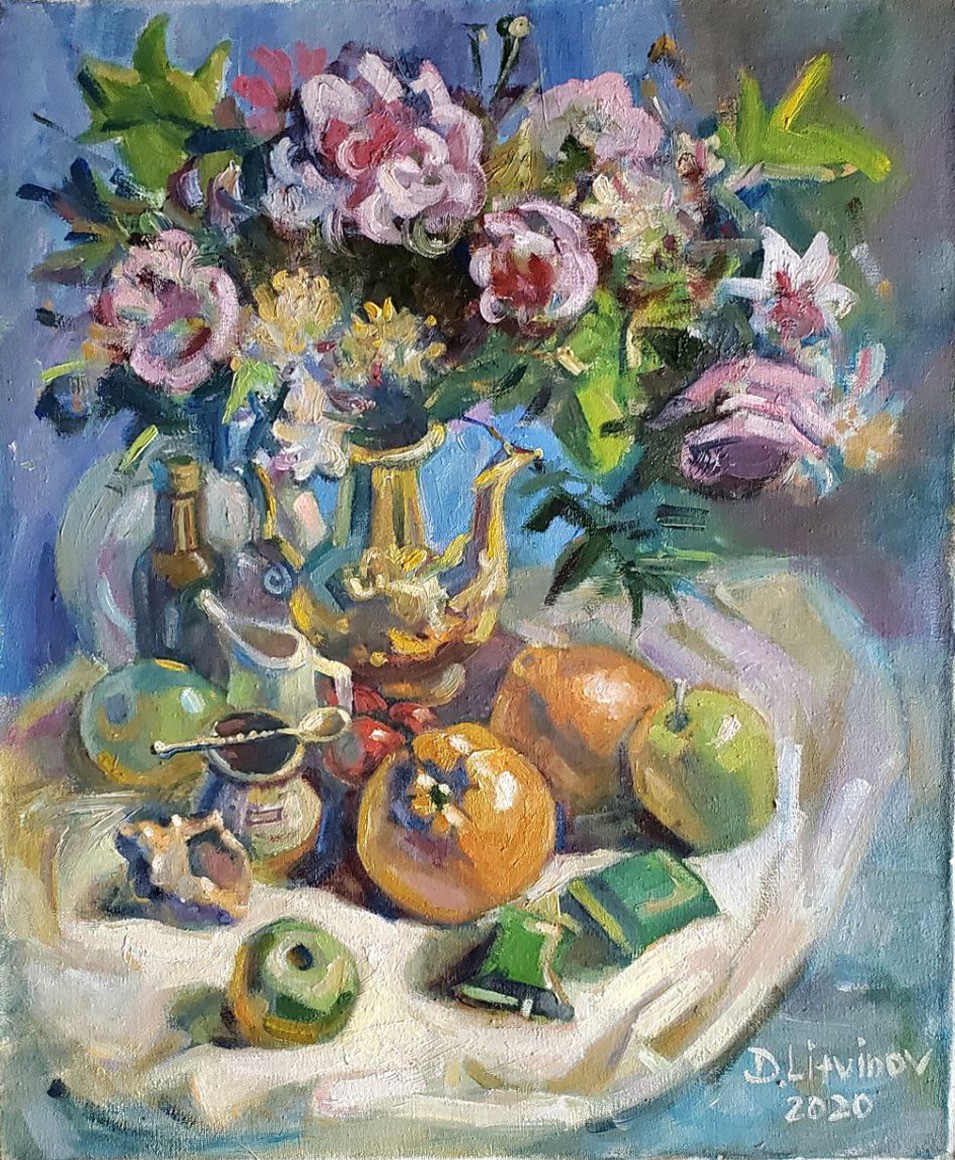 Daniil Litvinov, Still Life with Candies Daniil Litvinov, Still Life with Candies