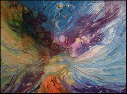 Gemälde, Emociones en Movimiento 6, Pilar Acosta
