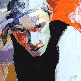 Pittura, Tête à tête au coucher du soleil, G. Carta