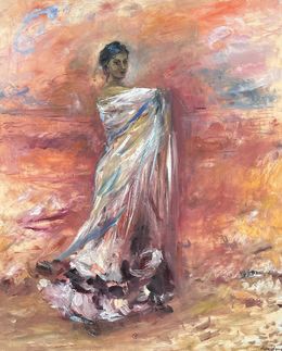 Gemälde, Cañí ( En rojo sobre rojo), Rosa Agenjo