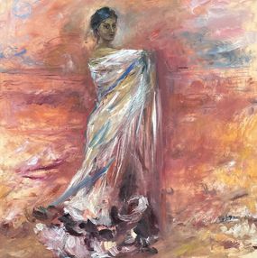 Gemälde, Cañí ( En rojo sobre rojo), Rosa Agenjo