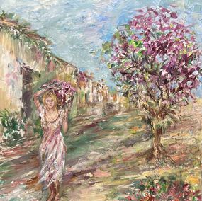 Gemälde, Campesina, Rosa Agenjo