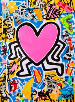 Gemälde, Super love (a tribute to Haring), Dr. Love