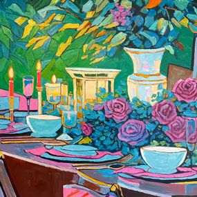 Painting, An evening meant of us, Katharina Husslein