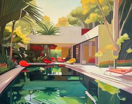 Gemälde, The days that didn't end, Lilly Muth