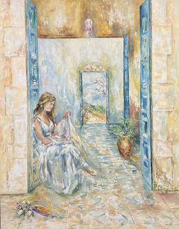 Gemälde, Open doors, Rosa Agenjo