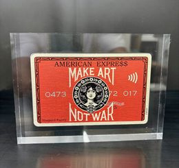 Skulpturen, Plexi Card Shepard Fairey, N.Nathan