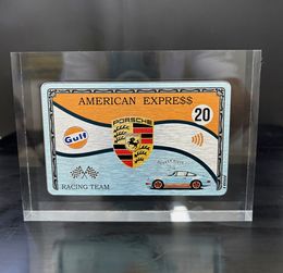 Skulpturen, Plexi Card Porsche Gulf, N.Nathan