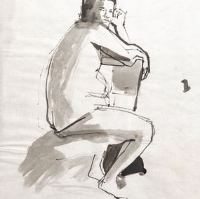 Fine Art Drawings, Série Hommes, Nathalie Gobin
