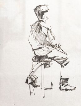 Fine Art Drawings, Série Hommes, Nathalie Gobin