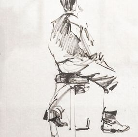 Fine Art Drawings, Série Hommes, Nathalie Gobin