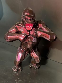Skulpturen, Kong Wild Crakled, Richard Orlinski