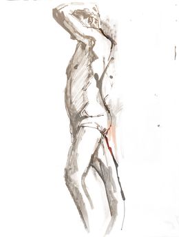 Fine Art Drawings, Hommes Nus, Nathalie Gobin