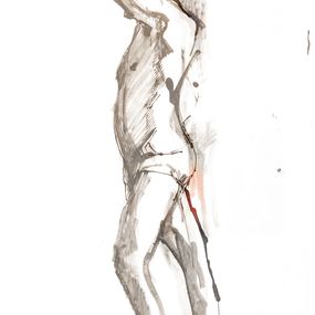 Dessin, Hommes Nus, Nathalie Gobin