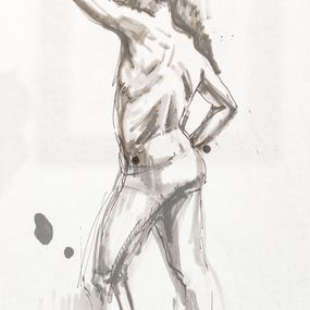 Fine Art Drawings, Hommes Nus, Nathalie Gobin