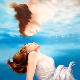 Gemälde, Sola (alone), Rossella Baldecchi
