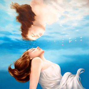 Painting, Sola (alone), Rossella Baldecchi