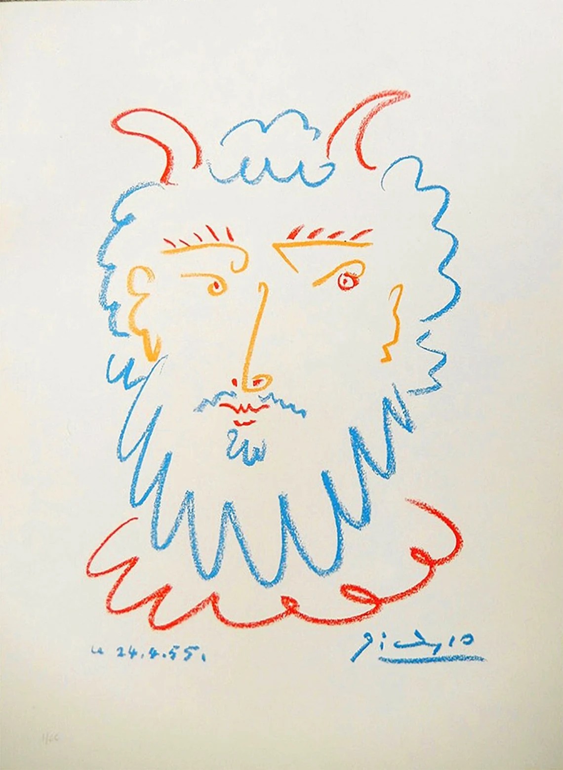 Pablo Picasso, Tête de Faune Pablo Picasso, Tête de Faune