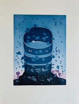 Drucke, Les ruines circulaires, Jean-Michel Folon