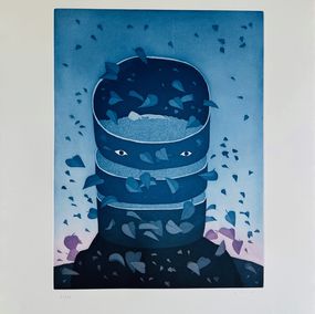 Drucke, Les ruines circulaires, Jean-Michel Folon