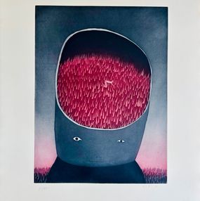 Print, Les ruines circulaires, Jean-Michel Folon