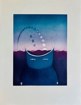Drucke, Les ruines circulaires, Jean-Michel Folon