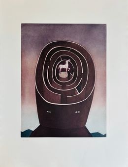 Drucke, Les ruines circulaires, Jean-Michel Folon