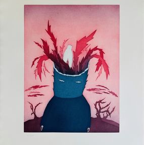 Print, Les ruines circulaires, Jean-Michel Folon