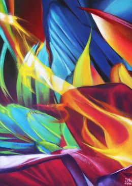 Gemälde, Energía fragmentada, Sancho Medina