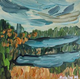 Gemälde, Calling to nature, Natalya Mougenot
