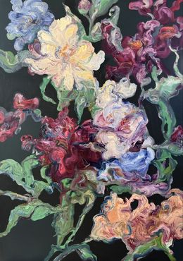 Gemälde, Flowers 3, Liubou Sas