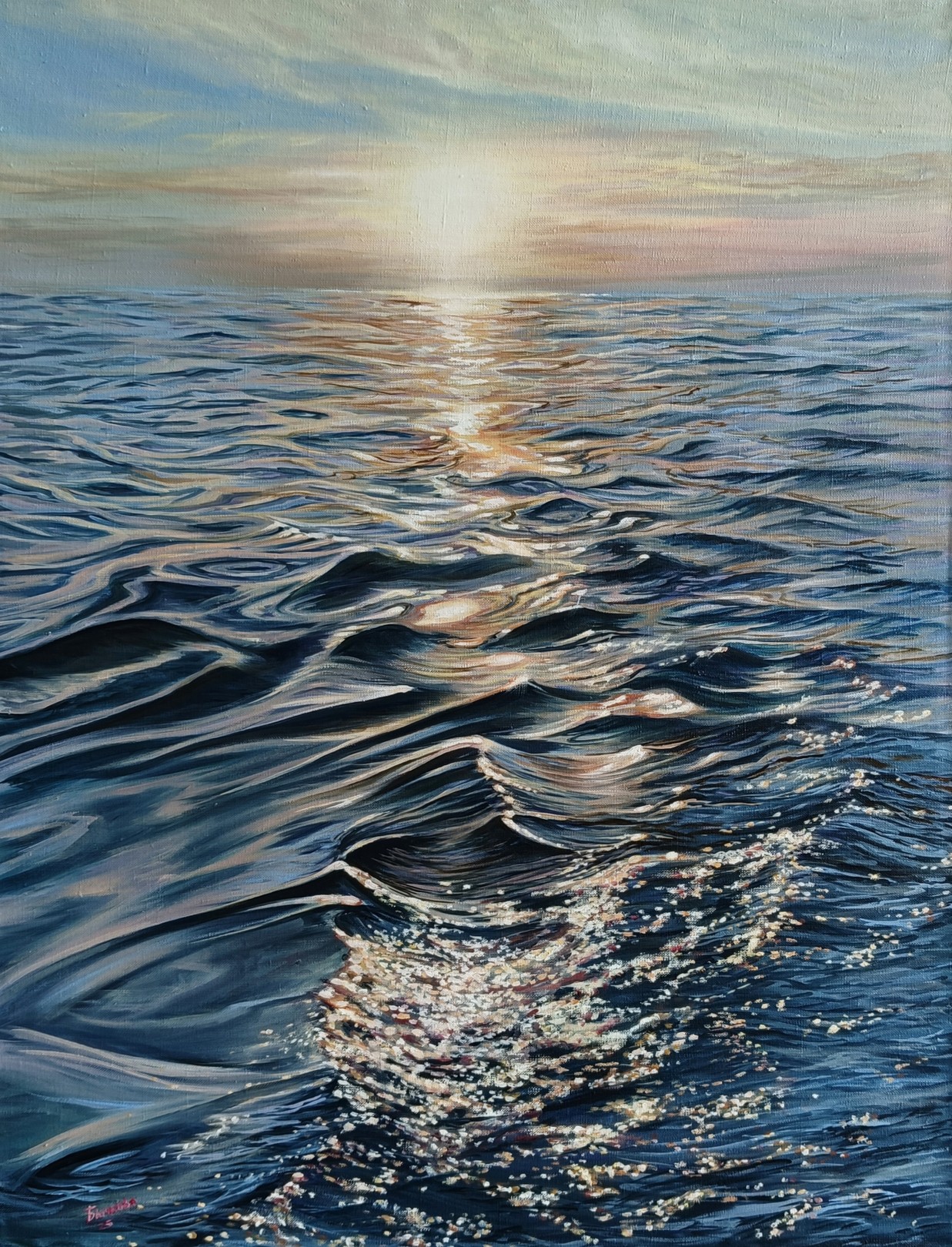 Anna Bychkova, The gentle evening Anna Bychkova, The gentle evening