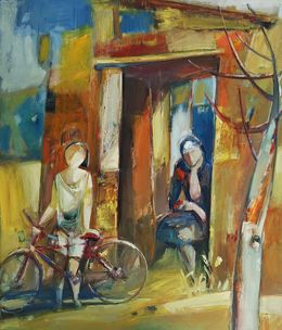 Gemälde, Maternal Concern, Mateos Sargsyan