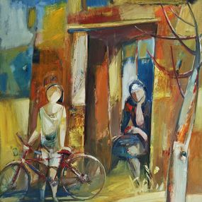 Painting, Maternal Concern, Mateos Sargsyan