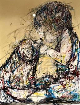 Pittura, L’enfant et le chien, KiKo