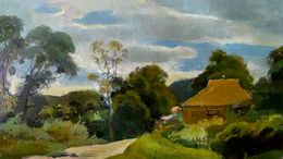 Gemälde, Before the Rain, Oleg Litvinov