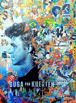 Drucke, Guga - Gustavo Kuerten - Signé par le joueur, Lasveguix