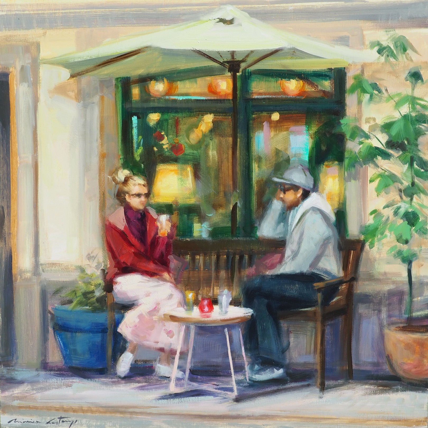 Mónica Castanys, Kaffeehaus Mónica Castanys, Kaffeehaus