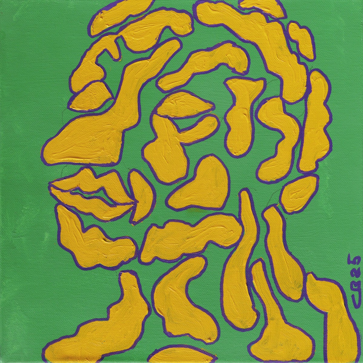 Christian Bader, Respiration absurde d'une énergie en dérive, série: Ajourements - Portrait fragmenté (3) Christian Bader, Respiration absurde d'une énergie en dérive, série: Ajourements - Portrait fragmenté (3)